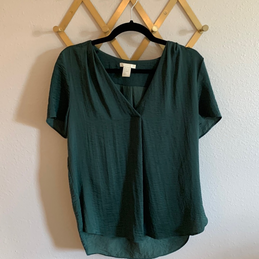 Deep Green Blouse